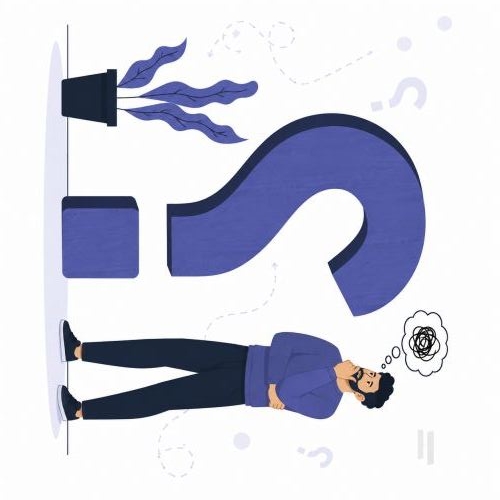 Un hombre con preguntas